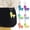 A, variant on Multi Jointed Horse Keychain Gradient Color 3D Printed Animal Figurine Miniature Horse Pendant Backpack Bag Desk Decoration