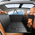 thumbnail image 1 of Funda de asiento de coche para perros, extensor de asiento trasero, resistente al agua, 400 libras, 1 of 8