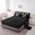thumbnail image 5 of Castle Fairy Abstract Butterfly 7-Piece Bedding Comforter Set for Girls Teens Boys Women,Sparkling Sequin Crystal King Bedding Sets,Bling Glitter Ultra Soft Bed Sheets,Microfiber Bedroom Decor, 5 of 8