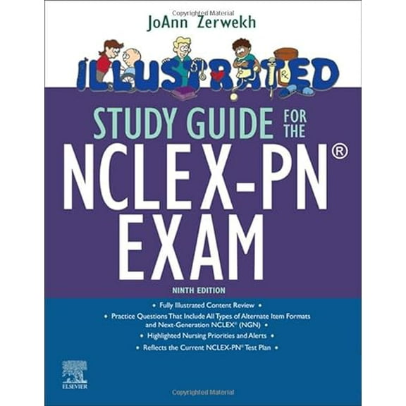Pre-Owned Illustrated Study Guide for the NCLEX-PN Exam Paperback