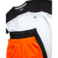 thumbnail image 3 of RBX Active Boys Short Sets Dryfit Short Sleeve Athletic Shirt and Gym Shorts 4 Piece Sets, 3 of 7