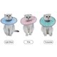 thumbnail image 1 of Cat Cone Collar Stop Licking Adjustable Ribbing Neck Recovery Collar, 1 of 5