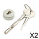 thumbnail image 1 of Cerradura de gabinete,Cerradura de vidrio,cerradura de mostrador,cerradura de puerta corrediza,Cerradura para vitrina de joyas,teléfono móvil y congelador,Cerradura para puerta de, 1 of 8