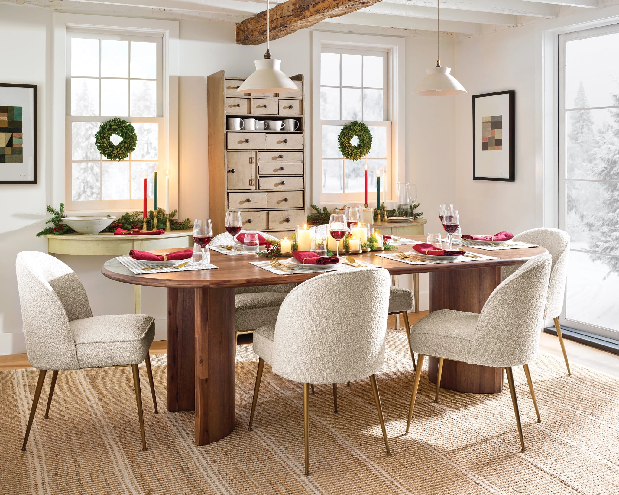 Dash & Albert Arbor Handwoven Jute Rug, 10' x 14', Ivory