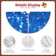 thumbnail image 3 of Sikiie A Blue Glitter Christmas Tree Skirt, Christmas Tree Decorations, Christmas Decor, Tree Mat Decoration(30-48IN)-36", 3 of 6