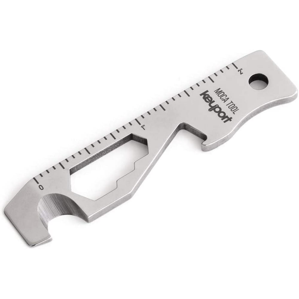 Keyport MOCA 10In1 Key Tool Keychain MultiTool (Bottle Opener