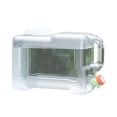 thumbnail image 1 of Almencla Contenant d'Eau Seau de Stockage d'Eau Pichet Transparent, Réservoir de Stockage d'Eau Support de Stockage d'Eau pour Randonnée Lavage Réservoir de Camping 12 L, 1 of 8