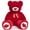Red, variant on HollyHOME Big Teddy Bear with Red Heart Large Giant Plush Toy Stuffed Animal for Girlfriend Wife and Kids Valentine's Day Gift 36 inch Tan