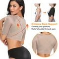 thumbnail image 6 of QRIC Women Seamless Upper Arm Shaper Compression Vest Back Support Bras with Light Posture Corrector Tank Top, 6 of 7