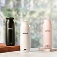 thumbnail image 6 of Jettle Portable Electric Kettle with Temperature Control - 450ml Travel Tea Kettle & Hot Water Boiler, LED Display, Auto Shut-Off, Fast Boil for Coffee & Tea, Stainless Steel (Black), 6 of 12