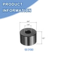 thumbnail image 2 of Uxcell 10 Pcs Entretoises en Aluminium, Alésage 1/4 Pouces x 3/4 Pouces OD x 1/2 Pouces Longueur Entretoises Rondes Noires Non Filetées Finition Simple Entretoises en Métal, 2 of 6