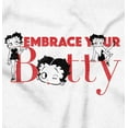thumbnail image 2 of Betty Boop Embrace Your Beauty Cute Zip Hoodie Sweatshirt Women Brisco Brands M, 2 of 6