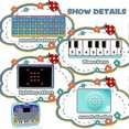 thumbnail image 4 of ZHAOCHENG Juguete educativo tipo tableta para que los niños aprendan música, alfabeto, animales y aritmética, 4 of 5