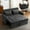 Black, variant on Jopath 3 In 1 Convertible Sleeper Sofa Bed, 56.9" Small Pull Out Couch Bed With Adjustable Backrest, Chenille Loveseat Couches With Side Pocket, Usb Ports&Phone Holder For Small Places