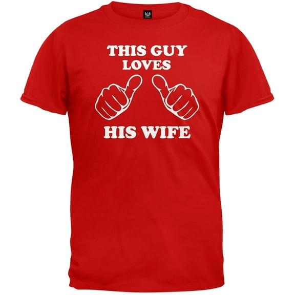 This Guy Loves His Wife T-Shirt