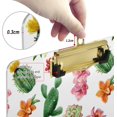 thumbnail image 4 of FMSHPON Cactus Flowers Clipboard Hardboard Wood Nursing Clip Board and Pull for Standard A4 Letter 13x9 inches, 4 of 8