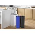 thumbnail image 4 of Kohler K-20956-STW Dual Compartment Step Trash Can, Stainless Steel & White, 4 of 10