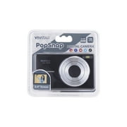 Vivitar Popsnap Slim Lightweight Built-In Flash 1080p 16X Zoom Compact Digital Camera with Micro SD Slot, Black