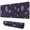 Halloween Purple Spooky, variant on Long Mouse Pads for Desk,Halloween Realistic Pumpkins Pattern Desk Mats on Top Of Desks, Desk Mouse Pad Extra Large with 3mm Non-Slip Base and Stitched Edge for Gaming,Office,Work,Home 31.5x11.8in