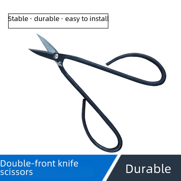 Handmade forged gardening long handle branch shears tree bud scissors gardening bonsai tool scissors leaf bud shears tree bud shears