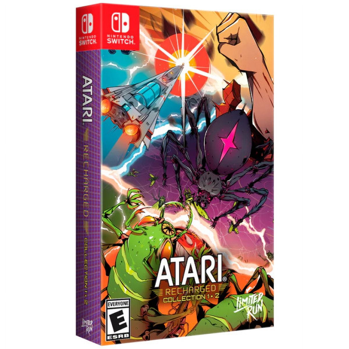 Recharged Atari Switch Nintendo Collection Run (Limited Pack Dual 2 Vol and 1 Vol Collection Recharged Atari Pack Dual 1+2 Nintendo Switch