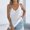 White, variant on Women's Open Knit Camisole, V Neck Sleeveless Casual Tank Top,Wine,Size S-XL