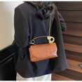 thumbnail image 7 of PRIYAL Clutch Purse Elegant Evening Bag for Women Creative Pin Handbag Chain Crossbody Bag Vegan Leather Shoulder Handbag, 7 of 7