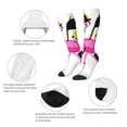 thumbnail image 3 of Naloa It'S Flamazing To Be A Pirate Knee Socks, High Socks Long Stretchy Sock Women Knee High Stocking, Long Socks for Women, 3 of 6