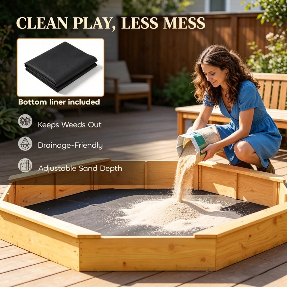 Wooden Sandbox