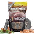 thumbnail image 1 of Ambientador para auto Drive Time Truck Puck aroma cedro, paquete de 3, 1 of 7