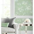 thumbnail image 4 of Lillian August Floral Mist Peel and Stick Wallpaper, 4 of 9