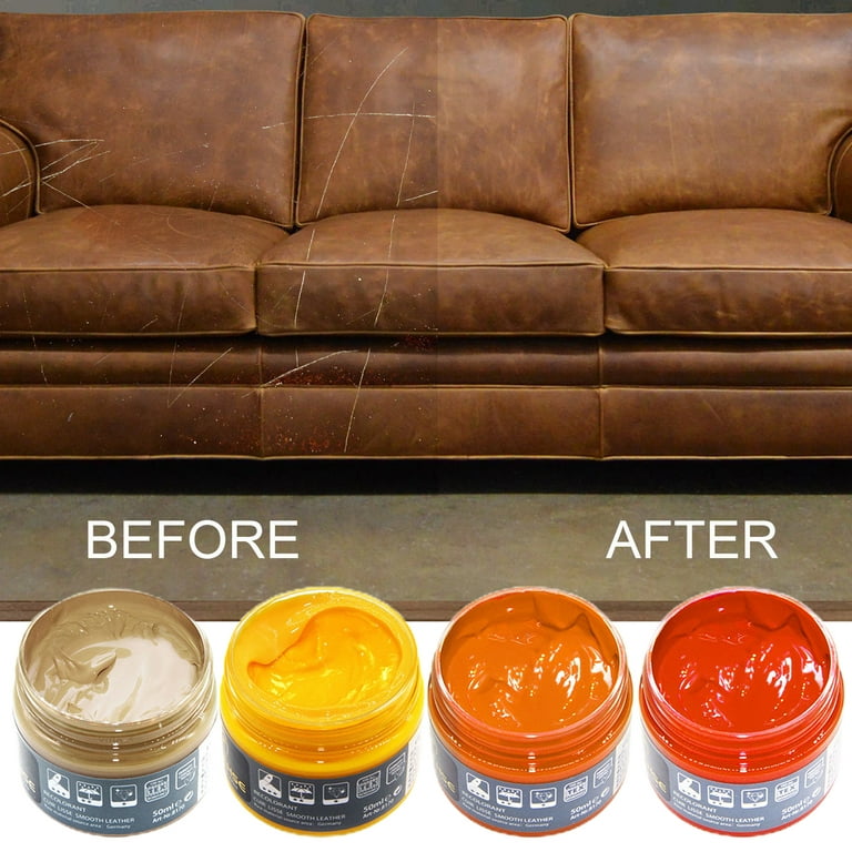 50ml Black Leather Paint Leather Repair Paste Shoe Cream for Sofa