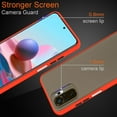 thumbnail image 3 of Cadorabo Étui pour Xiaomi Redmi Note 10 Protection d'Écran Mate Étui Rigide Antichoc Étui Rigide TPU, 3 of 6
