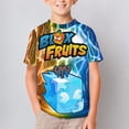 thumbnail image 2 of Kids Blox Fruit T-Shirts, Youth IceFruit T-Shirts, Casual Crew Neck Shirts for Boys Girls, Fashion 3D Print Short Sleeve Tee, 2 of 9