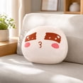 thumbnail image 2 of Btomtd Cute Bun Throw Pillows, 12 Inch Stuffed Dumpling Cushion, Decorative Pillow for Sofa Bed, Gift for Teens Adults, D, 2 of 7