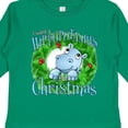 thumbnail image 4 of Inktastic I Want a Hippopotamus for Christmas Boys or Girls Long Sleeve Toddler T-Shirt, 4 of 5
