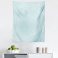 thumbnail image 1 of Retro Tapestry, Big White Dots Spots Little Circles Shabby Pastel Colors Symmetrical Monochrome, Fabric Wall Hanging Decor for Bedroom Living Room Dorm, 5 Sizes, Pale Blue White, by Ambesonne, 1 of 1