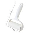 thumbnail image 1 of Lint Roller Tearable Sticky Paper Roll Ergonomic Handle Self-cleaning Tools(White), 1 of 2