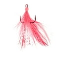 thumbnail image 2 of Mustad Dressed Treble - Red Hook / Red Grizzly Feathers #4 QTY 2, 2 of 11
