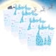 thumbnail image 3 of EeaseMX 36 cajas creativas para palomitas de maíz con estampado de sirena, contenedor para golosinas y refrigerios, suministros para fiestas de cumpleaños (azul), 3 of 7