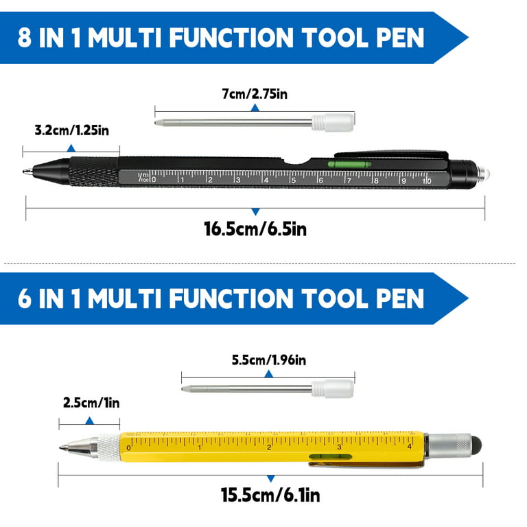 Pen Gifts for Men, Cool Gadgets 9 in 1 Multitool Pen, Stocking Stuffers for  Men Women, Useful Gadgets Gift for Him Dad Husband Women on Christmas