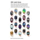 thumbnail image 5 of Reloj inteligente Vwar DT7 Serie 7 con carga inalámbrica, dial de llamada a Siri, reloj inteligente con más de 200 esferas de reloj para hombres y mujeres, para iOS y Android, azul, 5 of 5