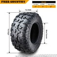 thumbnail image 5 of (2) Premium FREE COUNTRY 8PR ATV/UTV Tires 27x11x12 fit 17-18 Polaris ACE 900 Rear, 5 of 8