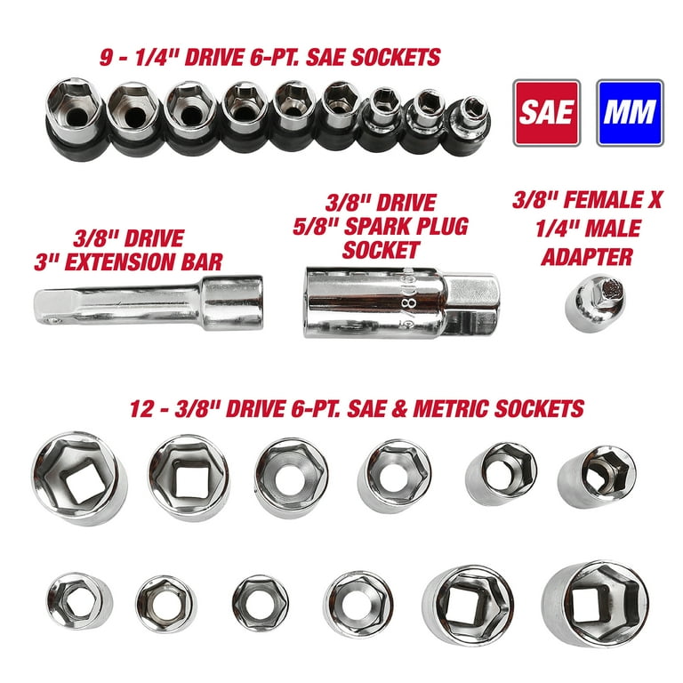 Free Shipping! Hyper Tough 118-Piece Home Repair Tool Set, DIY