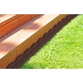 thumbnail image 2 of Trim Free Landscape Edging - 10' of Interlocking Adjustable Brick Sections - Blocks Grass and Weeds - Brown, 2 of 8