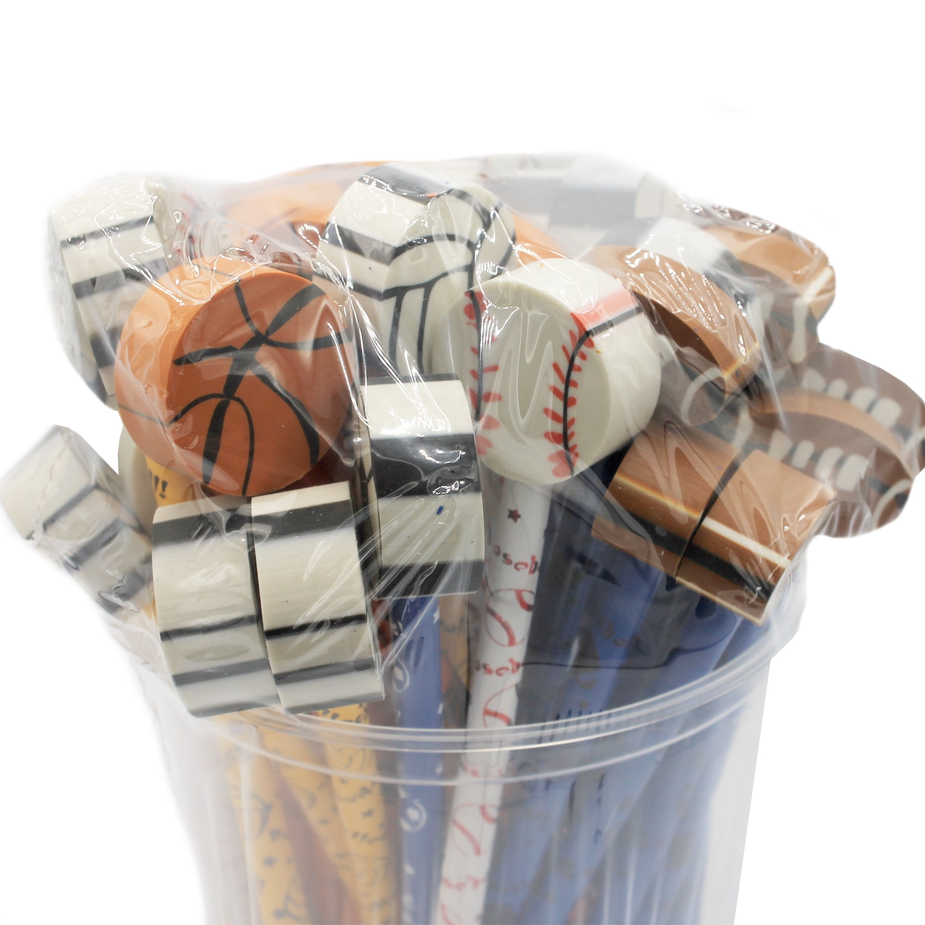 Moon Products Pencil & Eraser Topper Write-Ons, Sports, Pack of 36 -  Walmart.com