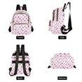 thumbnail image 4 of FORMRS Mini Backpack Purse for Women Quilted Travel Daypack Casual Shoulder Bag, Purple Polka Dots, 4 of 7