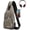 Khaki, variant on Mens Leather Crossbody Bag Trendy Sling Bag Man Purse Waterproof Sling Backpack Daypack Cross Body Chest Bag for Men