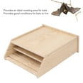 thumbnail image 3 of Bat Box, Weatherproof Wooden Bat House Easy Installation Handcrafted Durable  For Garden, 3 of 7