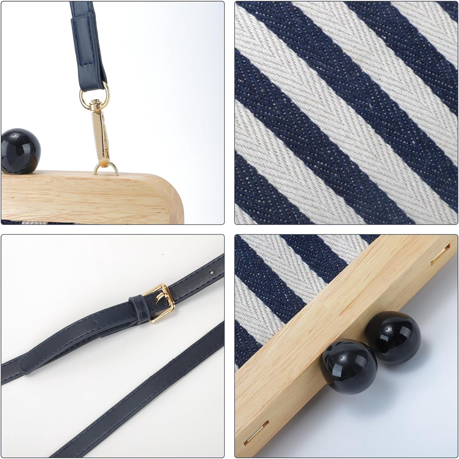 New Summer Purses for Women 2024,Beach Crossbody Bag for Summer Vacation,Canvas Woven Bag Clutch